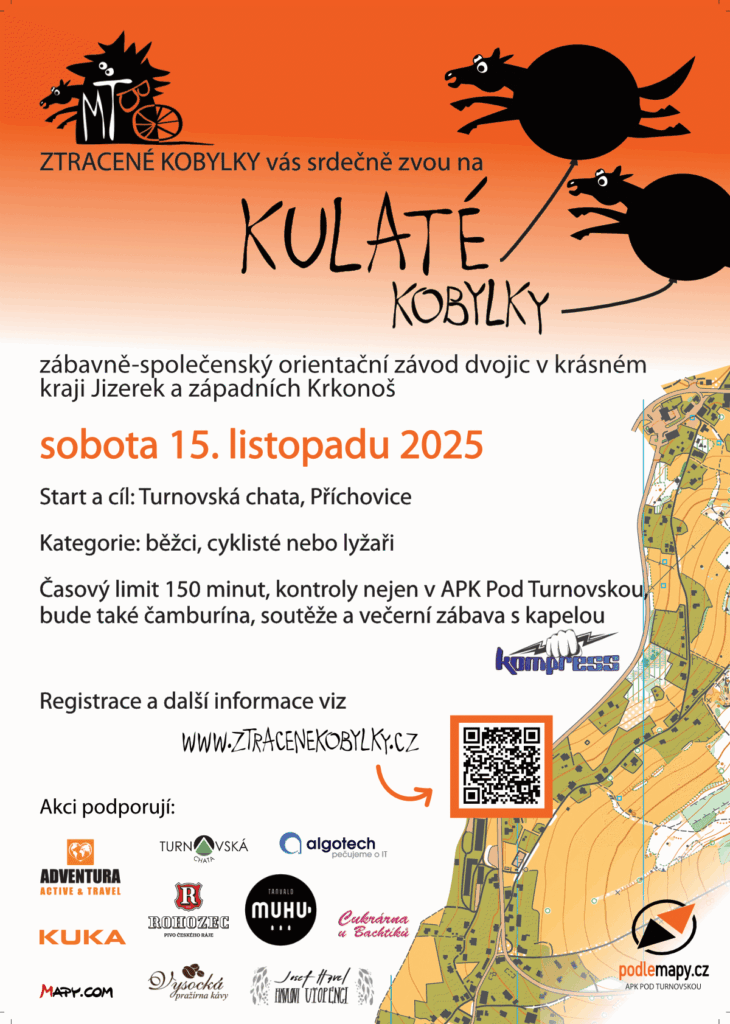 plakát akce Kulaté Kobylky 15.11.2025