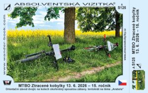 Absolventská vizitka MTBO Ztracené kobylky 2026 - 15. ročník